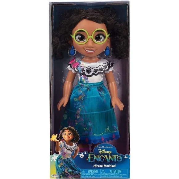 Disney Encanto Mirabel - 14 Inch Articulated Fashion Doll with Glasses & Shoes - Picture 3 of 7